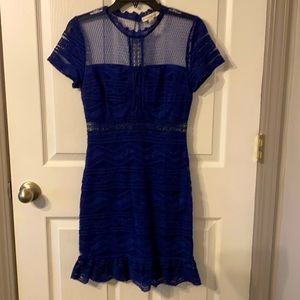 Navy Lacey Dress -Francesca's - Small